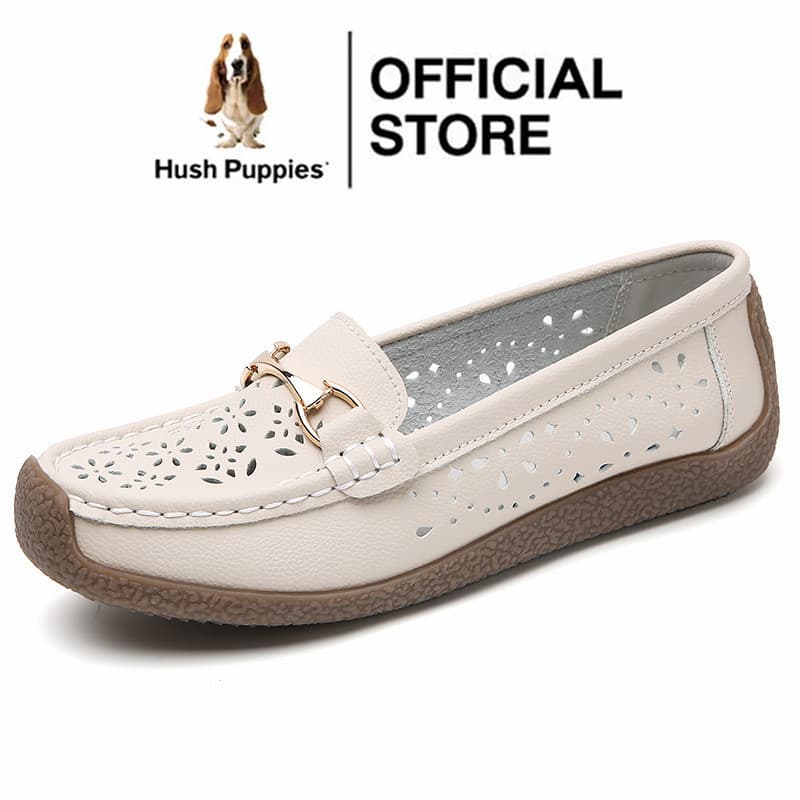 HUSH PUPPIES ฮิช ลูกสุนัขรองเท้าสําหรับผู้หญิงรองเท้าไม่มีส้นรองเท้าสําหรับผู้หญิงรองเท้าไม่มีส้นสําหรับผู้หญิ… รูปที่ 1