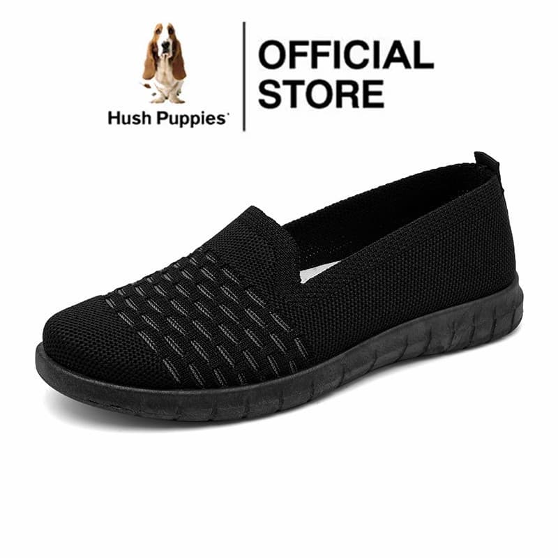 HUSH PUPPIES ฮิช ลูกสุนัขรองเท้าสําหรับผู้หญิงรองเท้าไม่มีส้นรองเท้าสําหรับผู้หญิงรองเท้าไม่มีส้นสําหรับผู้หญิ… รูปที่ 1