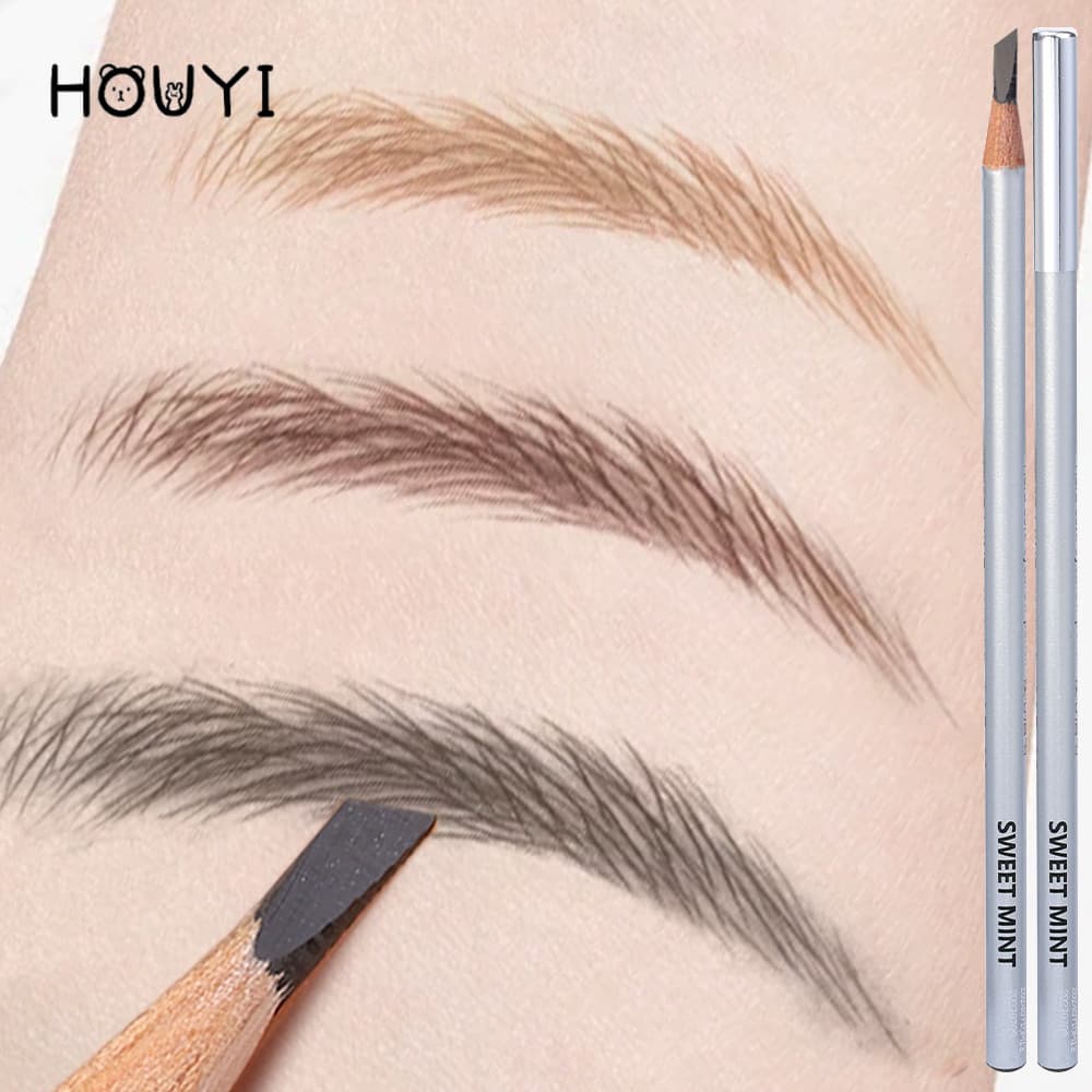 ปากกาเขียนคิ้วกันน้ํา 3D Wild Brow Hard Core - เครื่องสําอางรอบดวงตาที่กันเหงื่อติดทนนาน Non-smudging รูปที่ 1