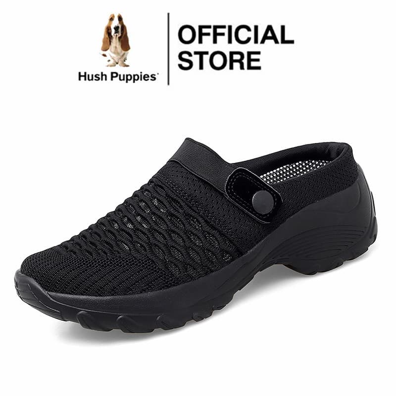 HUSH PUPPIES ฮิช ลูกสุนัขรองเท้าสําหรับผู้หญิง เงียบ ลูกสุนัข รองเท้าผู้หญิงรองเท้าผ้าใบรองเท้าผู้หญิงรองเท้าแ… รูปที่ 1