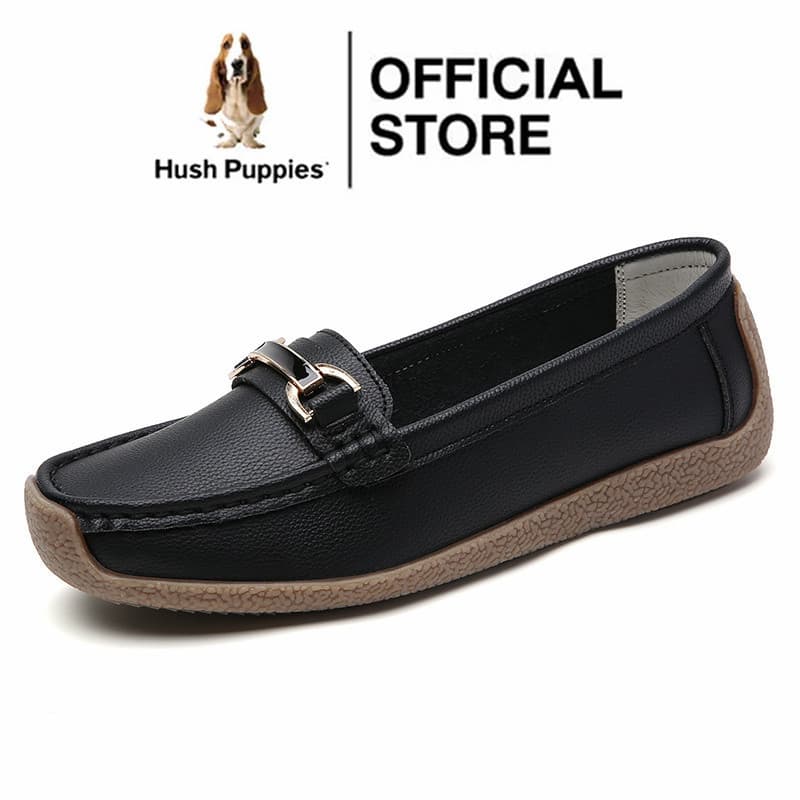 HUSH PUPPIES ฮิช ลูกสุนัขรองเท้าสําหรับผู้หญิงรองเท้าไม่มีส้นรองเท้าสําหรับผู้หญิงรองเท้าไม่มีส้นสําหรับผู้หญิ… รูปที่ 1