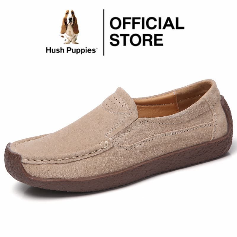 HUSH PUPPIES ฮิช ลูกสุนัขรองเท้าสําหรับผู้หญิงรองเท้าไม่มีส้นรองเท้าสําหรับผู้หญิงรองเท้าไม่มีส้นสําหรับผู้หญิ… รูปที่ 1