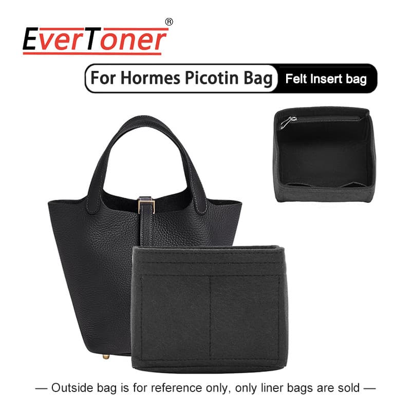 Evertoner Felt ใส่กระเป๋าเหมาะสําหรับ H PICOTIN ล็อค 18/22 กระเป๋าถือกระเป๋า Felt… รูปที่ 1