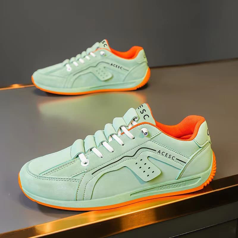 รองเท้า shoe2024 รองเท้าผู้ชายฤดูใบไม้ผลิกีฬารองเท้าแฟชั่นทุกการแข่งขันรองเท้าลําลองนักเรียนรองเท้าอินเทรนด์รอ… รูปที่ 1