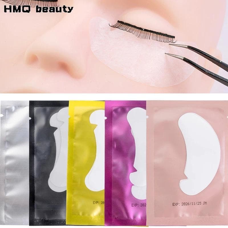แผ่นต่อขนตารูปตัว U Eyelash Perming แผ่นแยก Grafting Aid เครื่องมือ Lash Lift Application… รูปที่ 1