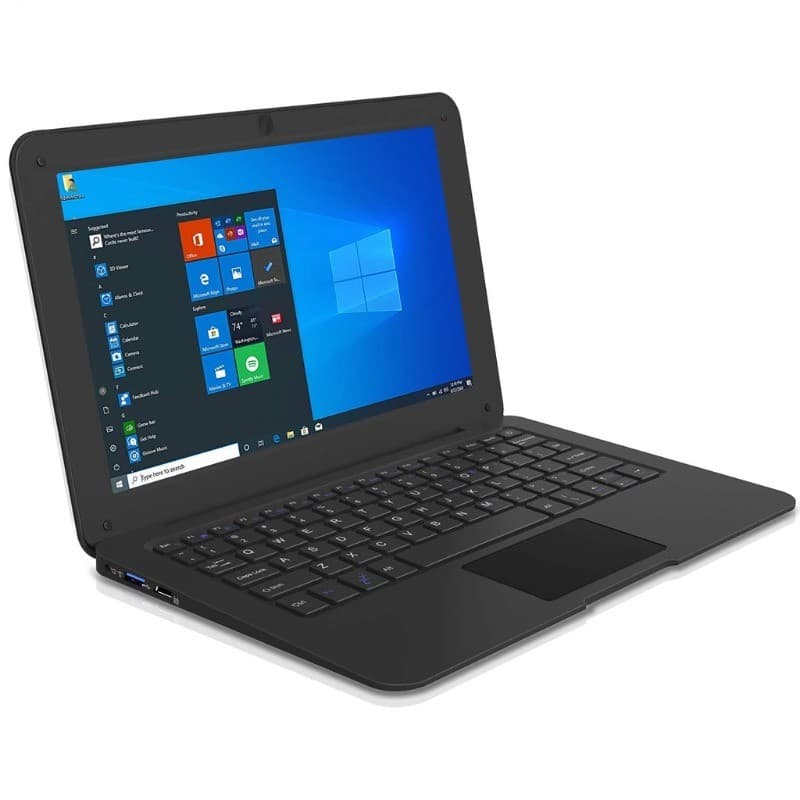 คอมพิวเตอร์ 10.1 นิ้วแล็ปท็อป Windows 10 OS ติดตั้ง Quad Core 6GB+64GB Netbook HDMI Webcam Office รูปที่ 1