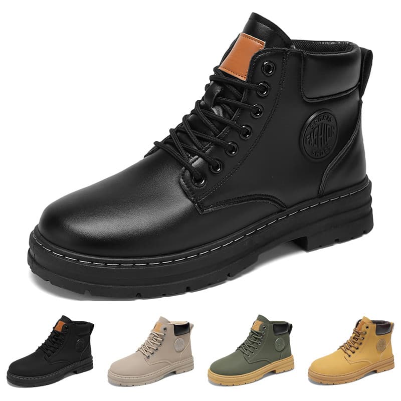 รองเท้าผู้ชาย Martin BOOTS รองเท้ากลางแจ้งรองเท้าเดินป่า High-Top รองเท้า Overalls… รูปที่ 1