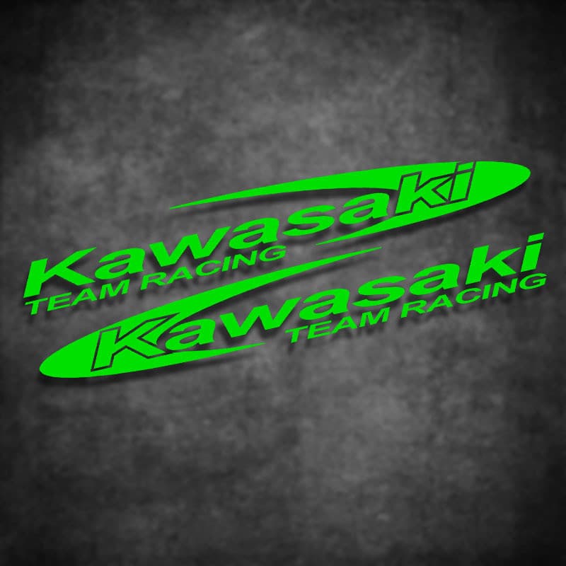 Kawasaki Ninja ZX-10R/6r Fleet โลโก้รถจักรยานยนต์มอเตอร์สติ๊กเกอร์การปรับเปลี่ยนจักรยาน Decals… รูปที่ 1