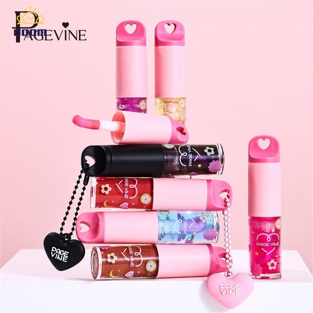 เมจิกลิปออยล์ ลิปออยล์ magic lip oil ลิปออยซ้อก้าด ลิป กลอส 8 สี เมจิก LIP OIL 3.5 มล. ลิปซ้อก้าด 【doom】 รูปที่ 1