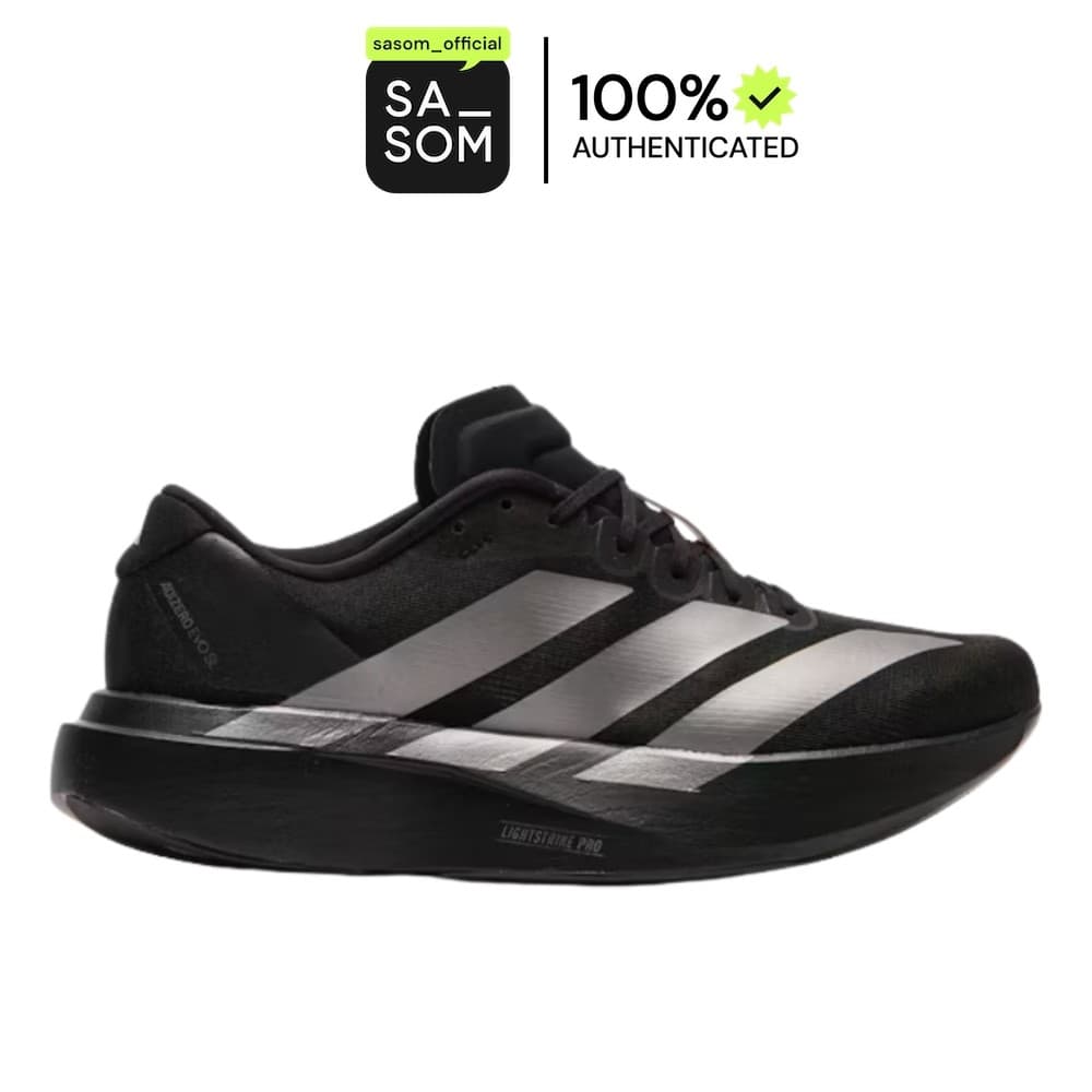 adidas Adizero Evo SL Black Iron Metallic | ของแท้ ตรวจสอบโดย SASOM