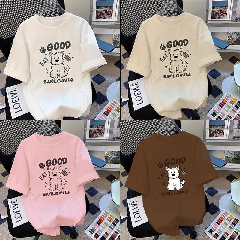 เสื้อยืดผู้หญิง เสื้อผ้าแฟชั่นตามกระแส เสื้อครอปเอวลอยรัดรูป เสื้อยืดสวยๆผู้หญิง เสื้อผ้าสไตล์ญี่ปุ่นน่ารักๆ… รูปที่ 1
