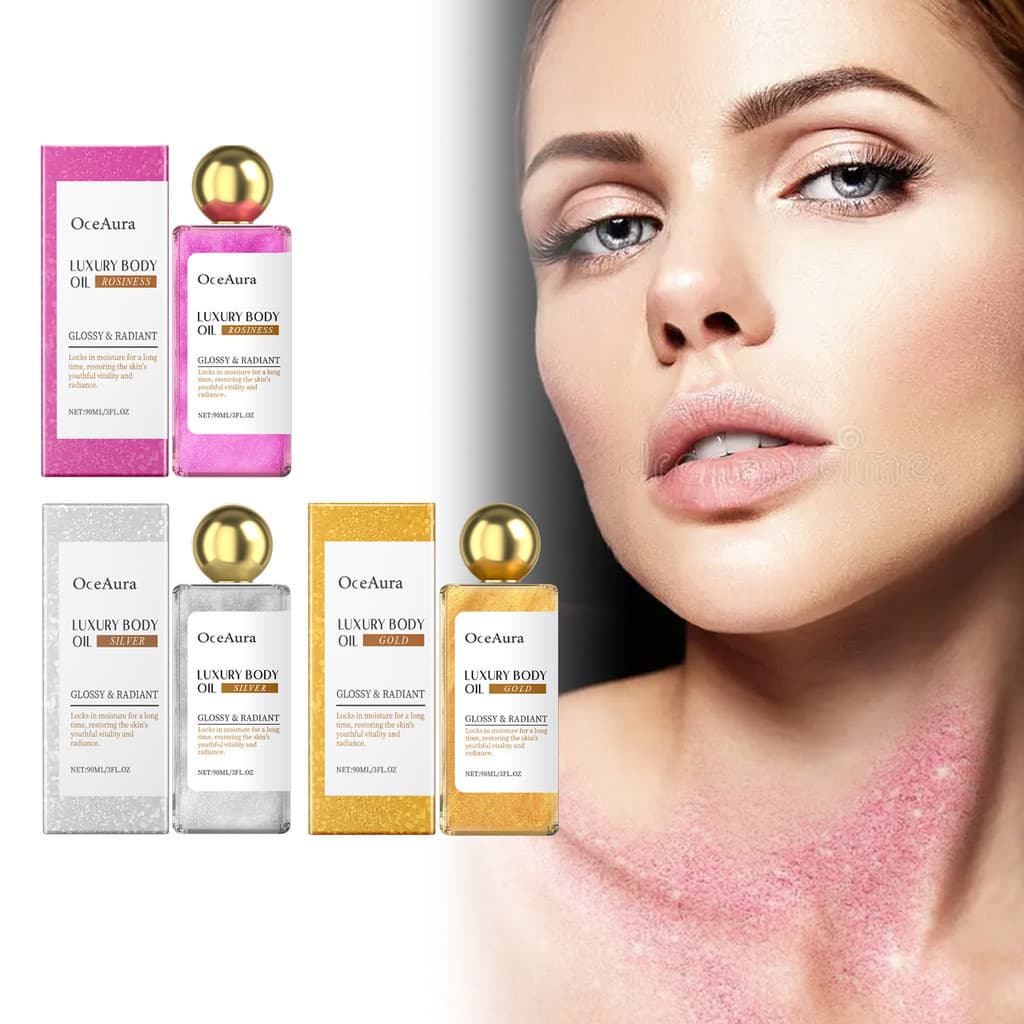 ชุดน้ำมันบำรุงผิวกาย Shining Body Care: มอบความชุ่มชื้นอย่างล้ำลึกให้กับผิวหน้าและผิวกายด้วยน้ำมันนวดบำรุงผิวป… รูปที่ 1