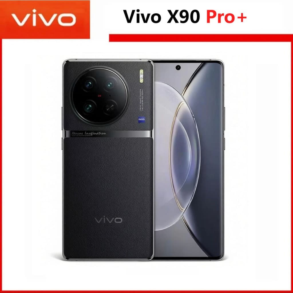 โทรศัพท์มือถือ Vivo X90 Pro + Plus 5G Snapdragon 8 Gen 2 4nm Ocat Core ทุกสีฟังก์ชั่นที่ดีโทรศัพท์ที่ใช้เดิม รูปที่ 1