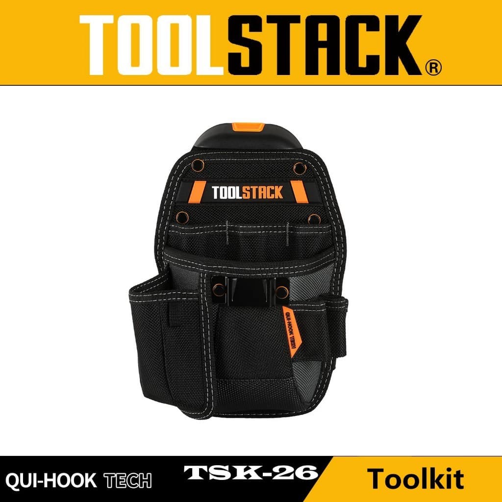 TOOLS กระเป๋าใส่เครื่องมือ/กระเป๋าสําหรับงานหนักมืออาชีพ, ผ้า Oxford กันน้ํา, คลิปหนีบเข็มขัด,… รูปที่ 1