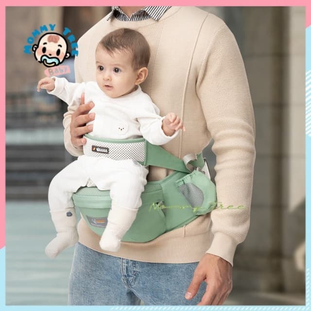 เป้อุ้ม hip seat เป้อุ้มเด็ก เป้อุ้มเด็กเป้เด็กแบบมีที่นั่งที่นั่งคาดเอวพร้อมเป้สะพายถอดประกอบได้ baby…