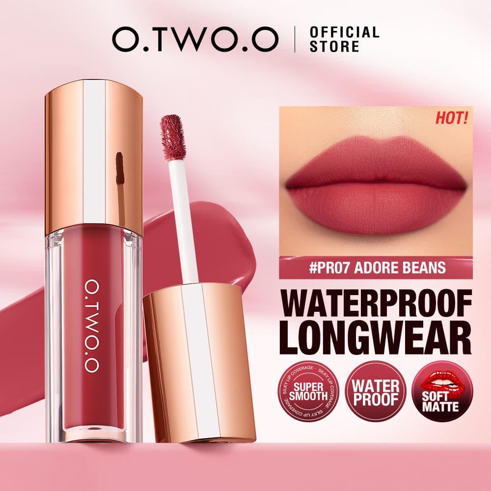 O.TWO.O ลิปกลอสเนื้อซิลกี้นุ่มละมุน สูตรสเปรย์บางเบา แต่งหน้า 8 สี ไม่ติดแก้ว เบอร์ SC072… รูปที่ 1