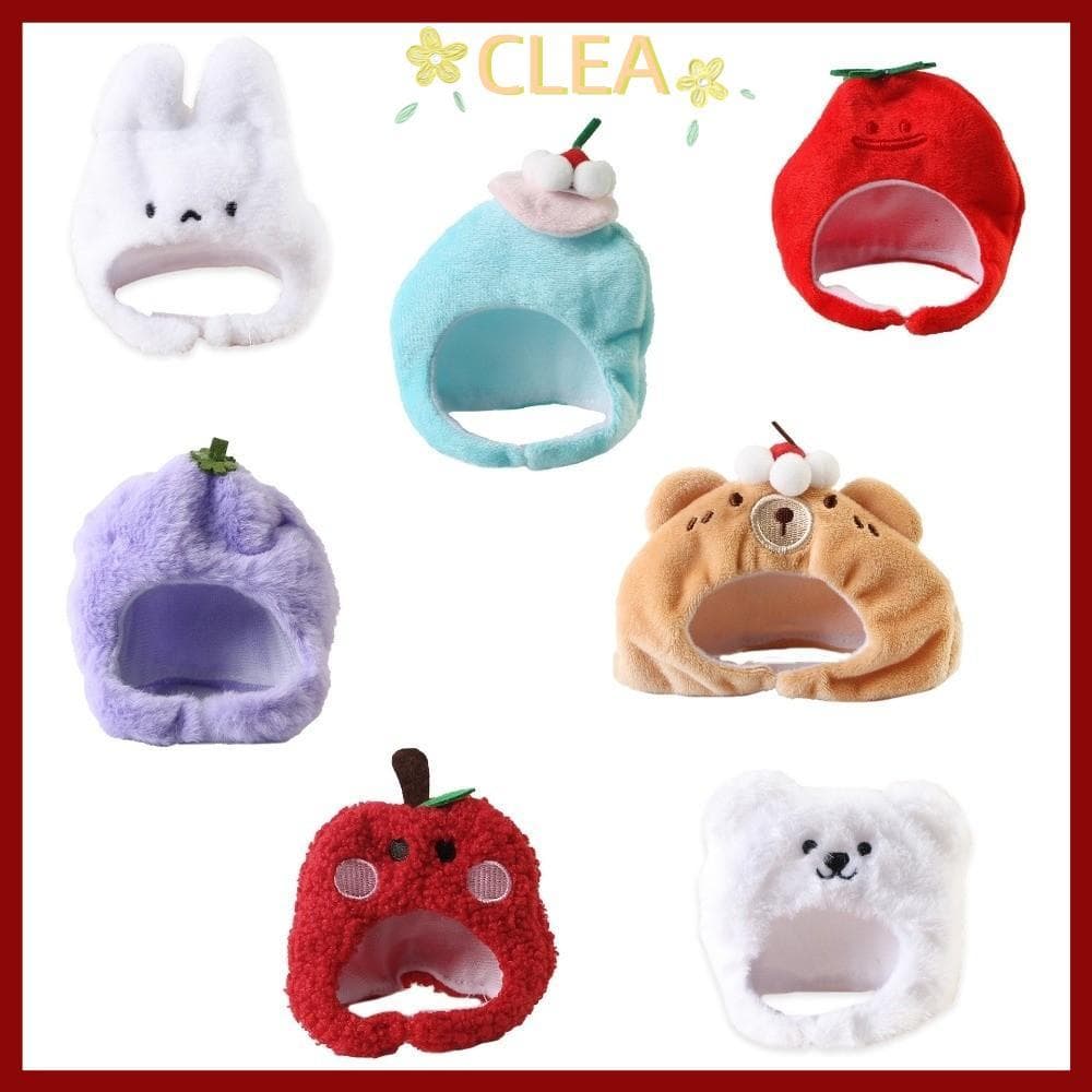หมวกสัตว์เลี้ยง CLEA, หมวกแมวน้ําหนักเบาน่ารัก, ตกแต่งภาพสัตว์เลี้ยง Soft Fit… รูปที่ 1