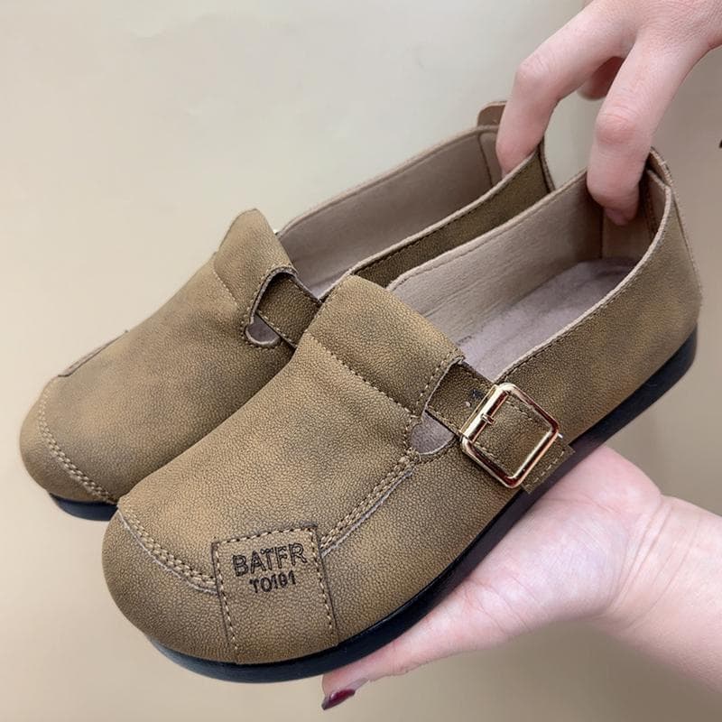 รองเท้าผู้หญิงหุ้มส้น บาจารองเท้าผู้หญิง 2025 ฤดูใบไม้ผลิ Birkenstock รองเท้าผู้หญิงสบายรองเท้าเดียว… รูปที่ 1