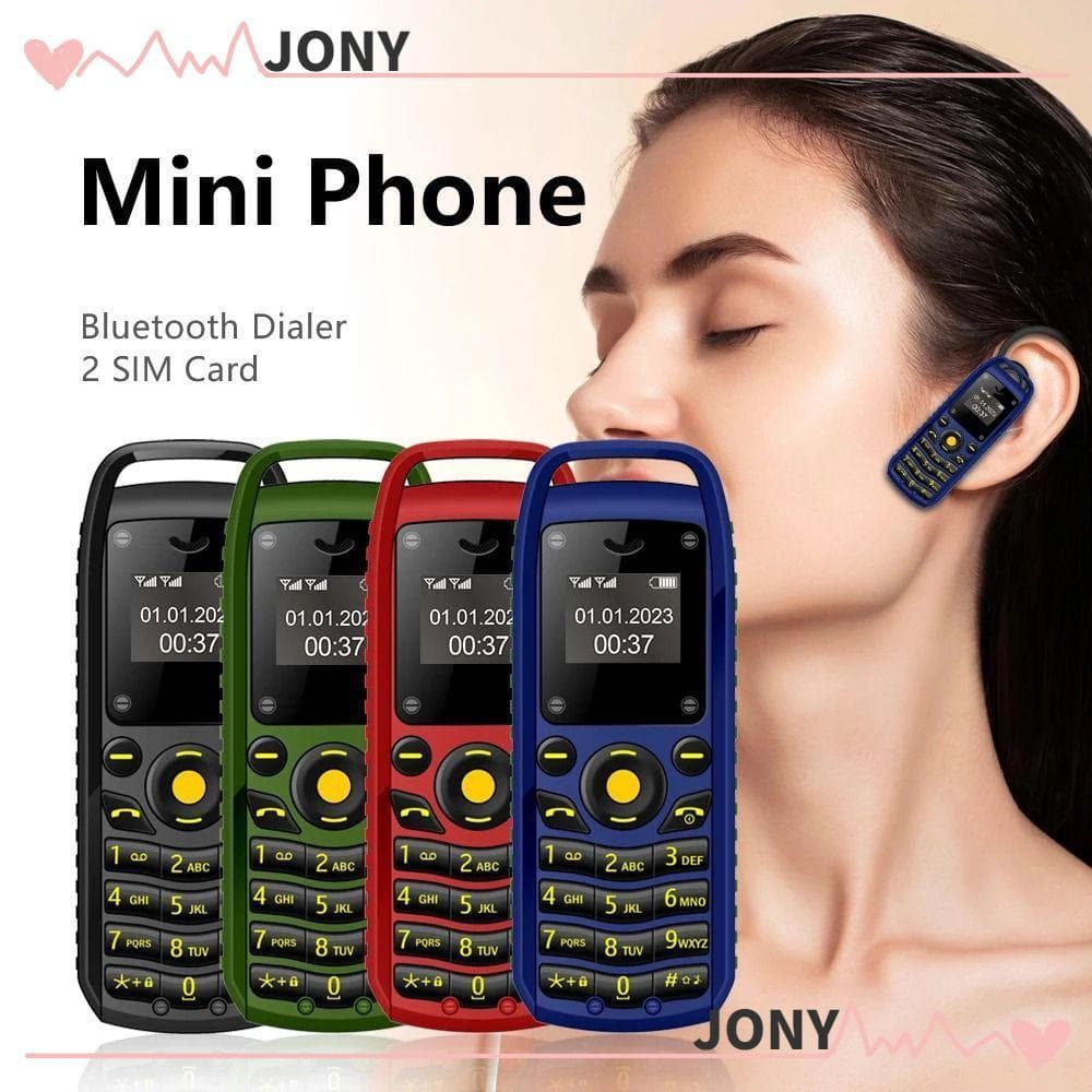 โทรศัพท์มือถือ JONYPH, สวมใส่รอบทิศทาง B25 ปุ่มโทรศัพท์มือถือขนาดเล็ก, สแตนด์บาย 2 ซิมบลูทูธ Dialing… รูปที่ 1