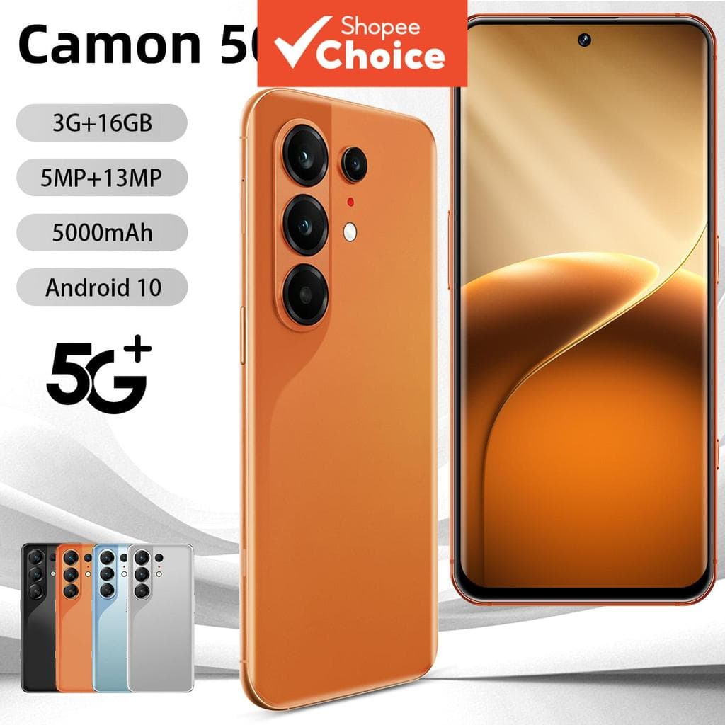 ใหม่ camon 50 pro 5g สมาร์ทโฟน 6.9 นิ้ว micro หน้าจอโค้ง 16GB โทรศัพท์มือถือ dual sim android ปลดล็อคโทรศัพท์ รูปที่ 1