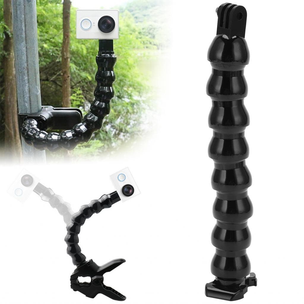 คอห่านยืดหยุ่นกล้อง Mount Light และแบบพกพา Monopod Jaws สำหรับเครื่องมือถ่ายภาพช่างภาพเลนส์ Assist… รูปที่ 1