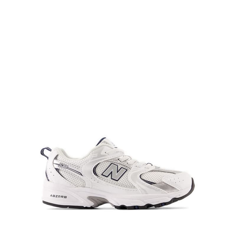 New Balance 530 Preschool Sport Lifestyle รองเท้าผ้าใบเด็ก - สีเงิน รูปที่ 1