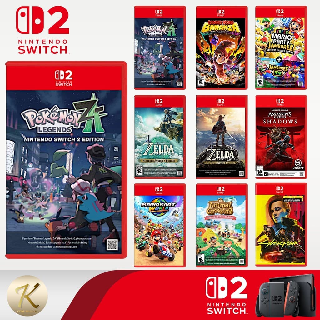 รวมแผ่นเกม Nintendo Switch 2 : (มือ2) เกมฮิต เกมสนุก เกมครอบครัว เกมปาร์ตี้ [สินค้าพร้อมส่ง] รูปที่ 1
