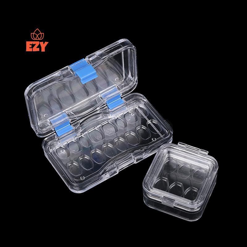 EZY 6/16 กริดทันตกรรมฟันกล่องฟิล์มฟันปลอมกล่องวีเนียร์วัสดุจัดเก็บความงามทันตแพทย์สําหรับทันตกรรมช่างเครื่องมื… รูปที่ 1