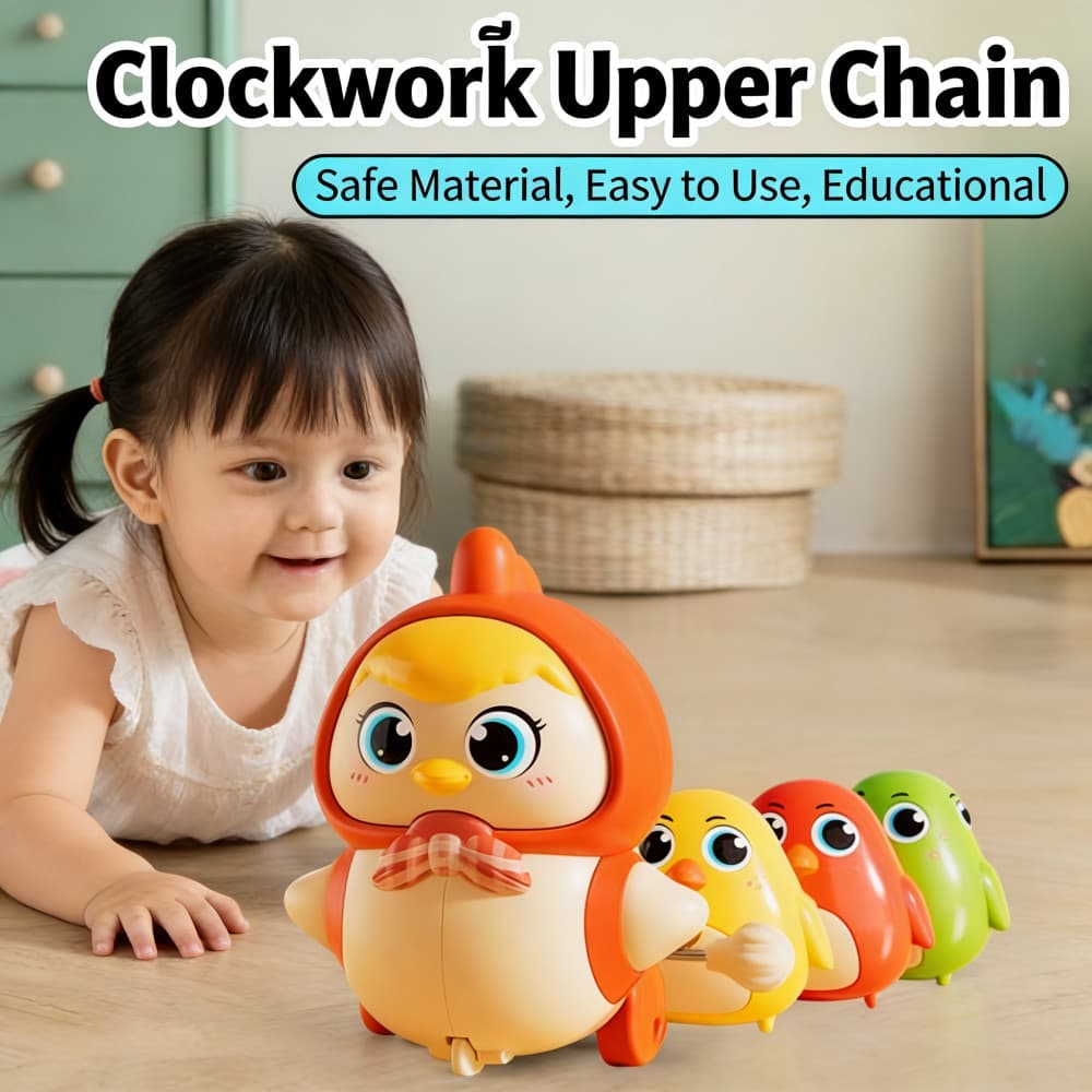 เหล็กดูดซับไก่แม่พิทักษ์แม่แกว่งแม่ไก่มาข้างรวมรวบของปฐมวัยเล่นของแกว่งUpper Clockwork