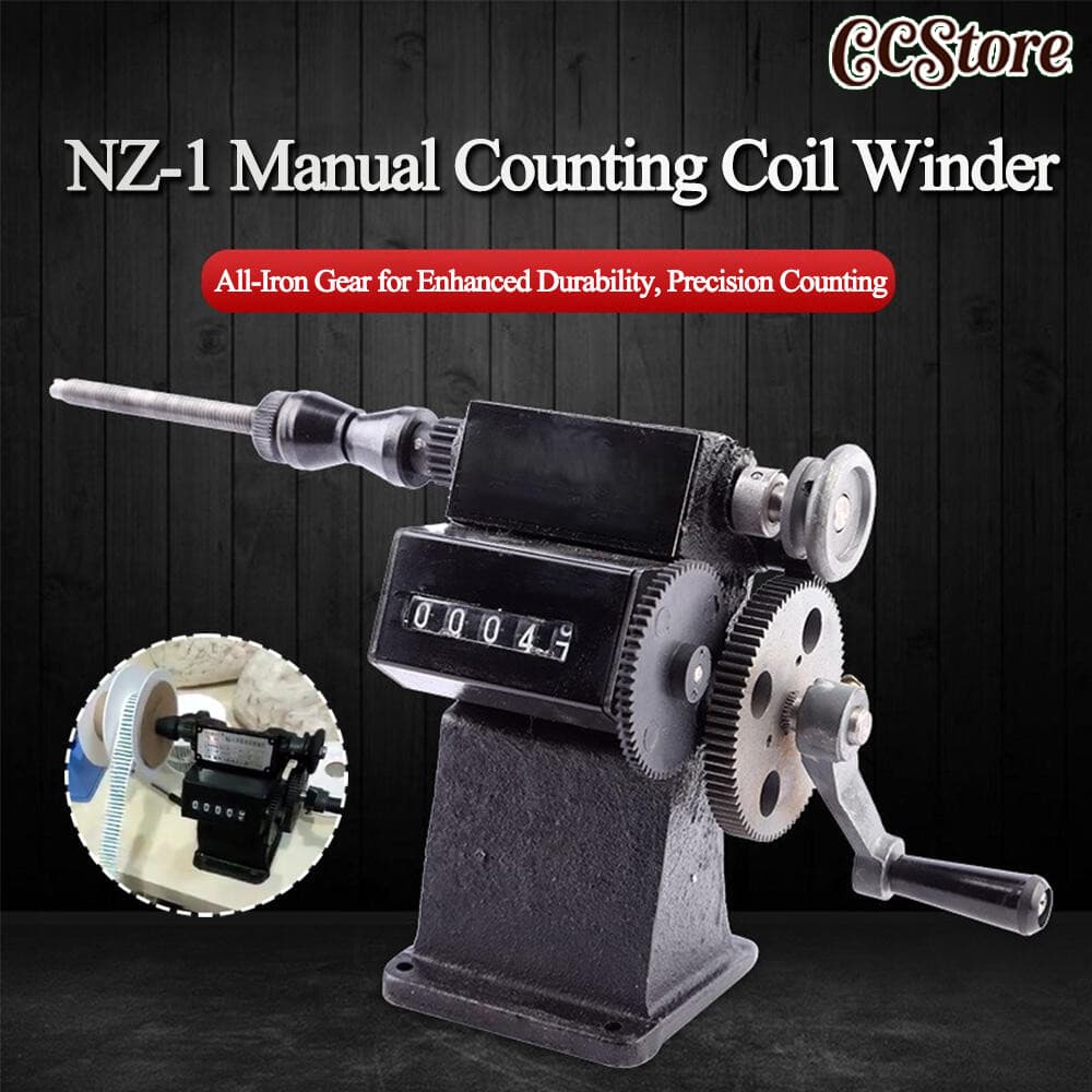 เครื่องพันขดลวด เครื่องพันคอยล์ NZ-1 เครื่องพันขดลวด เครื่องพันคอยล์ มือหมุน เครื่องพันขดลวด… รูปที่ 1