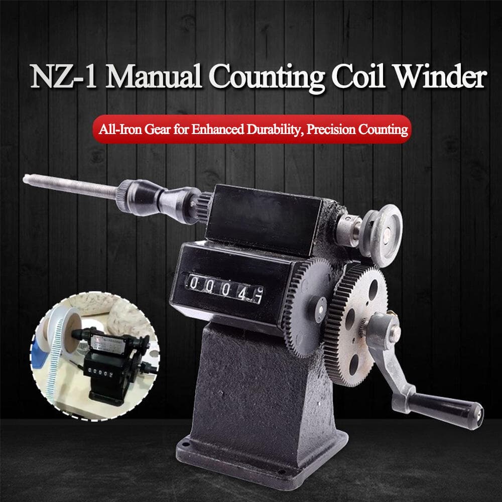 เครื่องพันขดลวด เครื่องพันคอยล์ NZ-1 เครื่องพันขดลวด เครื่องพันคอยล์ มือหมุน แบบเข็ม เครื่องพันขดลวด… รูปที่ 1