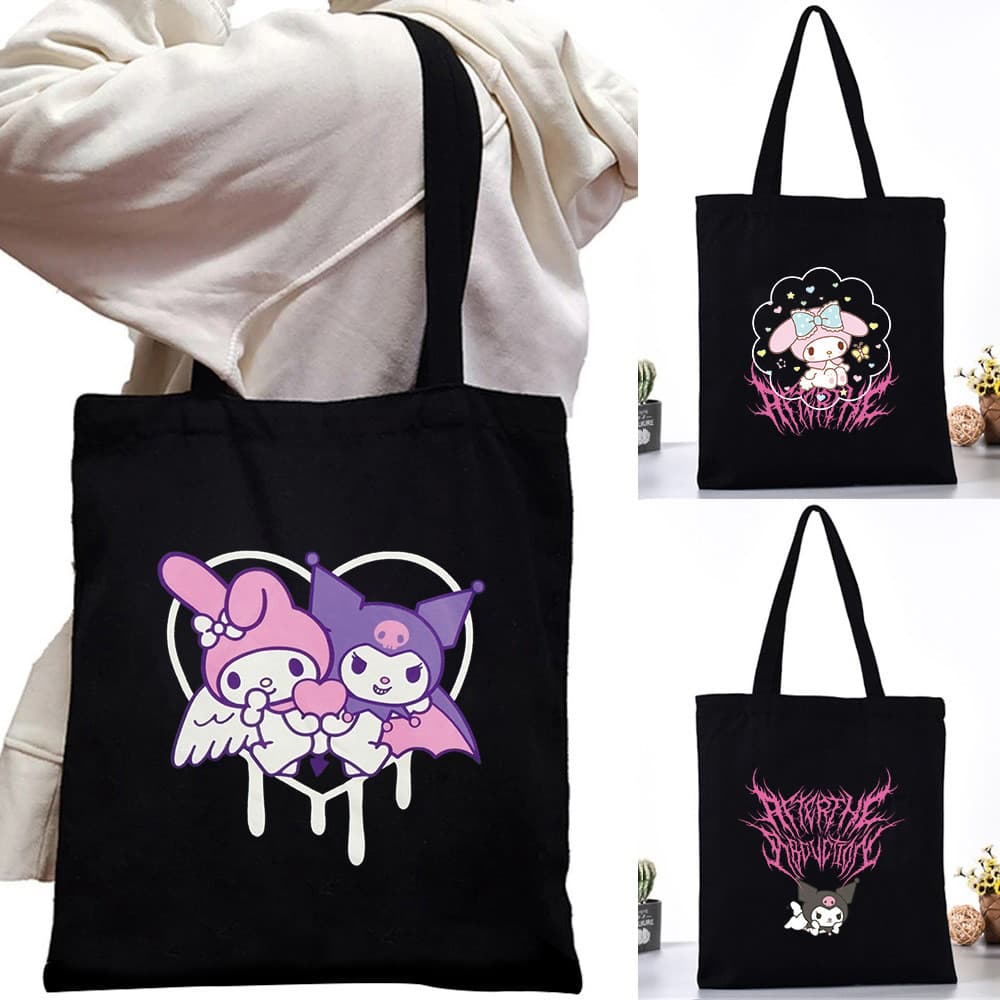 ของขวัญสงกรานต์ กระเป๋า Tote Bag กระเป๋าผ้ามินิมอล สกรีน กระเป๋าผ้า ขนาด20x18cm ลายสีสันสนุกสนาน รูปที่ 1