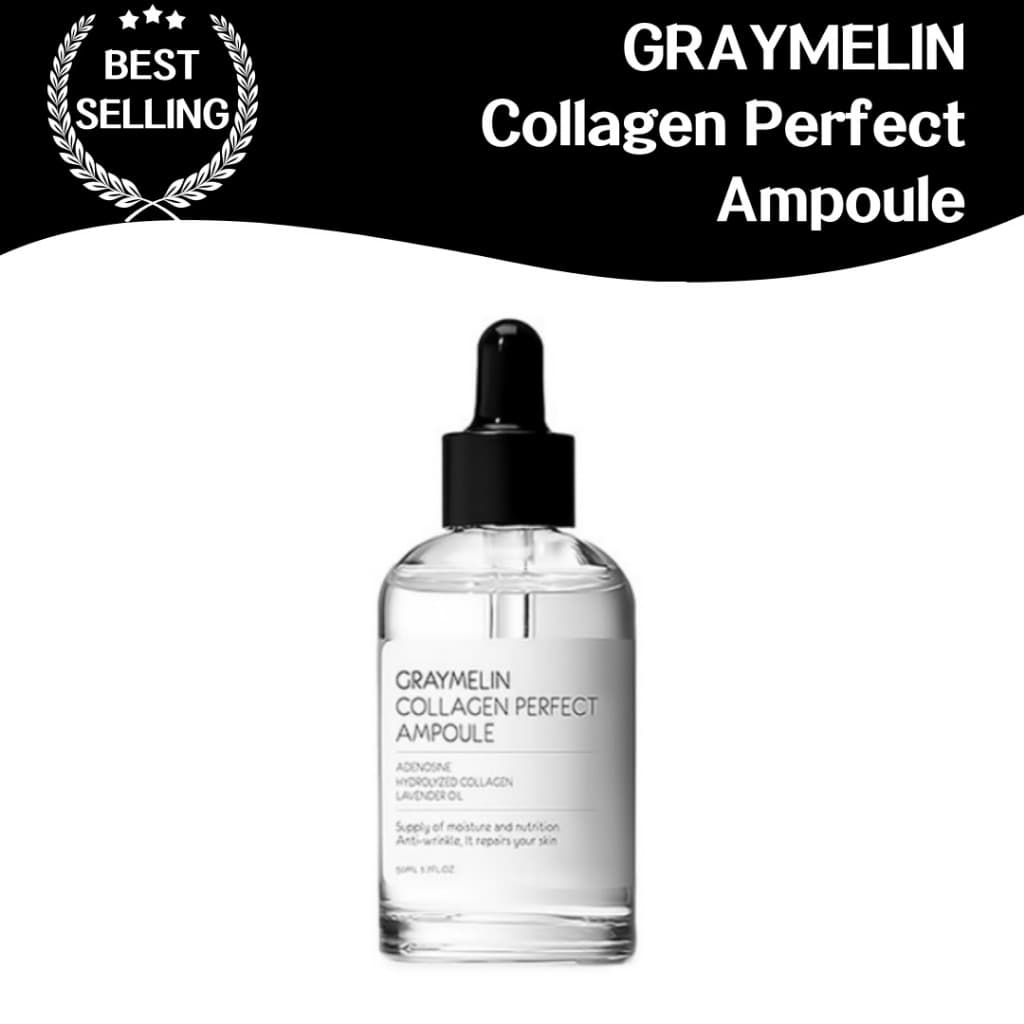 Graymelin คอลลาเจน 90% เพอร์เฟค แอมพูล 50 มล. ผิวยืดหยุ่น เพิ่มความชุ่มชื้น ต่อต้านริ้วรอย… รูปที่ 1