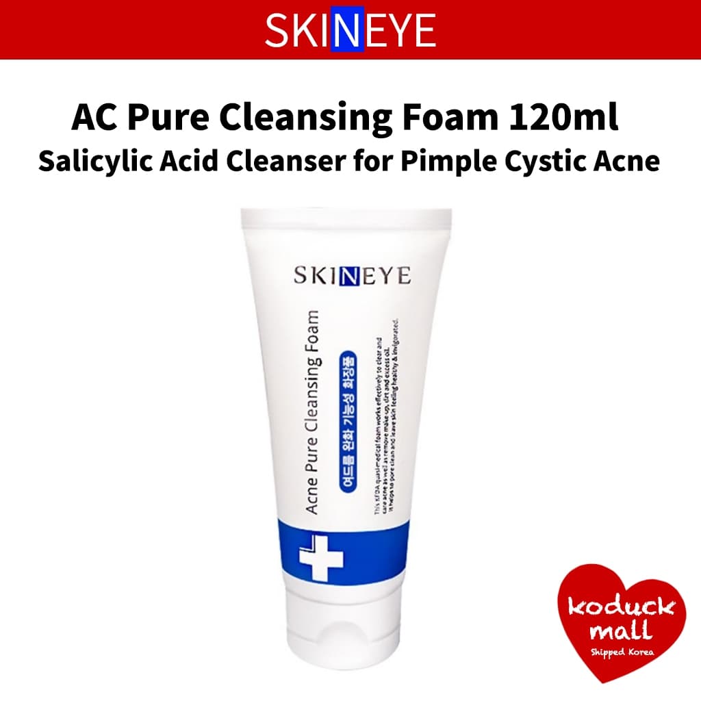 โฟมล้างหน้า AC Pure 120 มล. - ตัวช่วยของคุณในการดูแลผิวหน้า สำหรับสิวอุดตันและรักษาผิวหน้าของคุณ รูปที่ 1