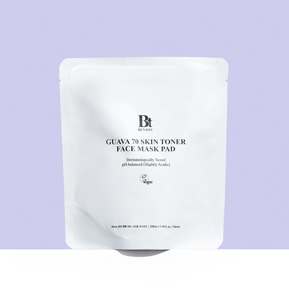 BENTON Guava 70 Skin Toner Calming Pad Refill Pack การดูแลผิวใบเสริมชุ่มชื้น สบายตัว ได้ผลลัพธ์ รวดเร็ว… รูปที่ 1