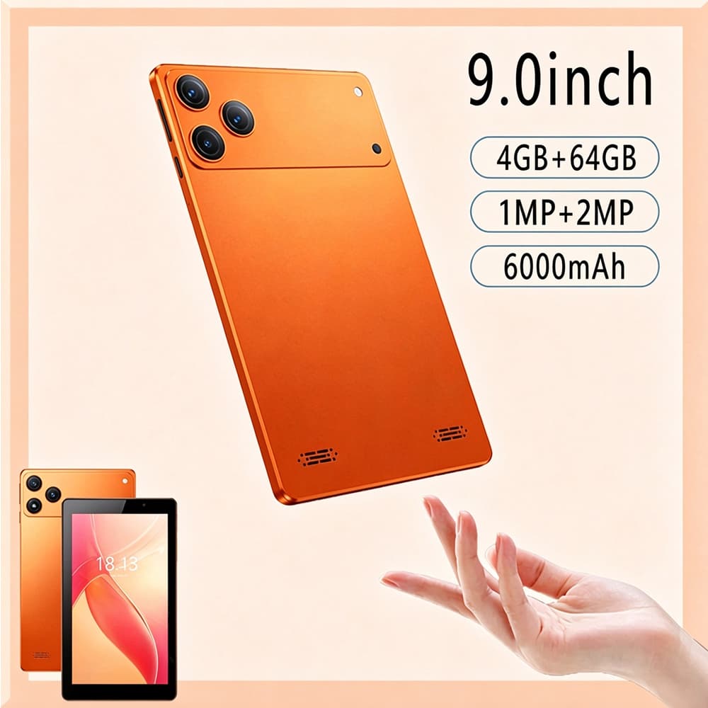 แท็บเล็ตแอนดรอยด์ Life แท็บเล็ตขนาด 9 นิ้ว Android หน่วยความจํา 4GB RAM 64GB ROM รองรับฟังก์ชั่น WIFI… รูปที่ 1