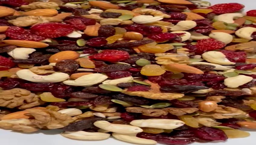 ถั่ว 9 เซียน ธัญพืชรวม อบกรุบกรอบ รสดั้งเดิม ออแกนิค ไม่น้ำมัน ไม่เนย VIP Mixed nuts