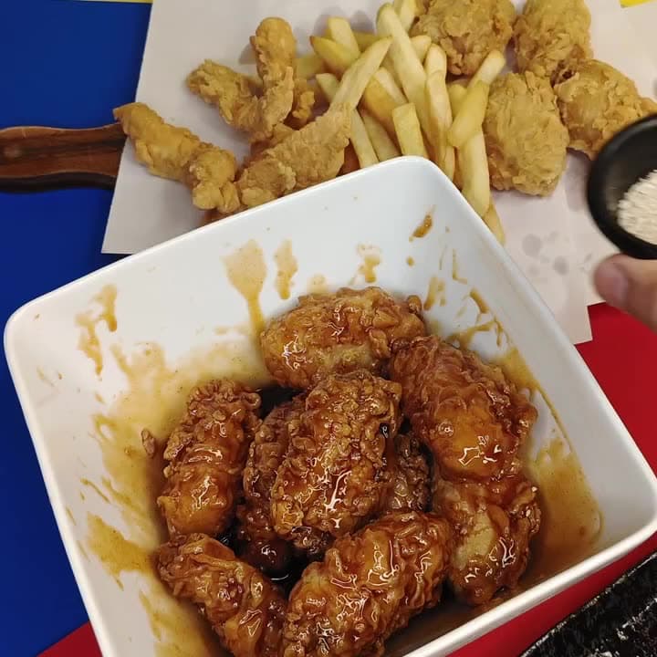 เพียวฟู้ดส์ ซอสไก่เกาหลี ซอสเคลือบไก่ พริกเกาหลี ซอสเผ็ด ไก่เกาหลี ซอสปรุงรส ซอสทาไก่ มีฮาลาล
