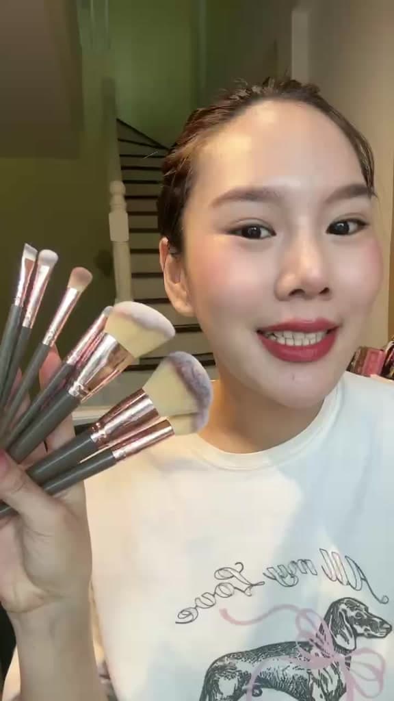 Scbrush Ovaltine Brush Set 7 Pieces | เซตแปรงโอวัลติน แปรงแต่งหน้า 7 ชิ้น