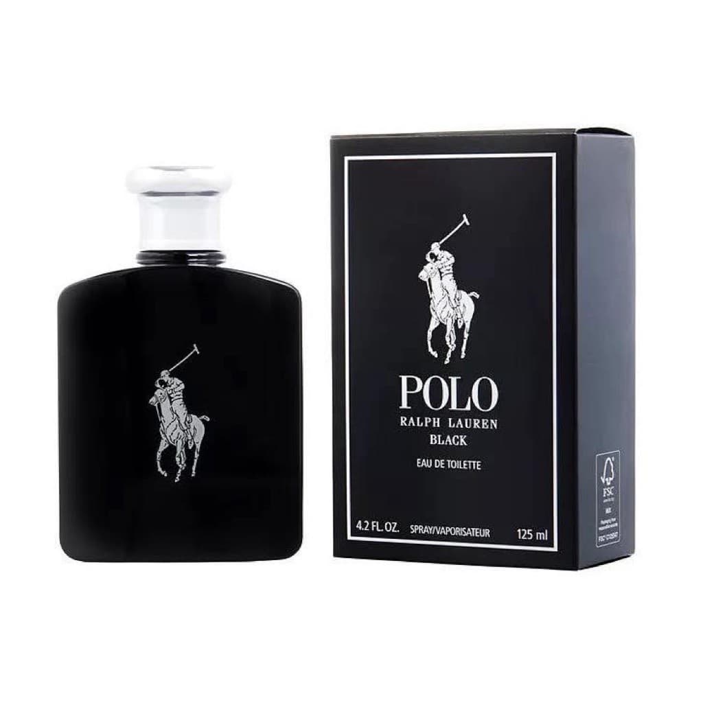 น้ำหอม POLO BLACK EDT 125ml, ขนาด : 125 ml (ไซส์ใหญ่คุ้มค่ามาก), น้ำหอม Polo Black by Ralph Lauren รูปที่ 1