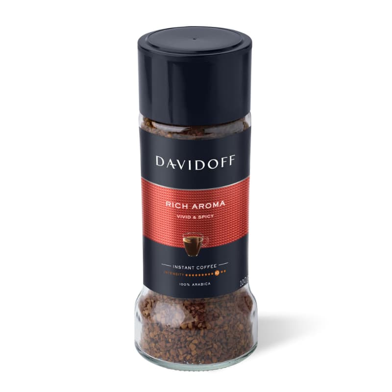 ดาวิดอฟ กาแฟสำเร็จรูป ริชอโรมา 100 กรัม - Rich Aroma Freeze Dried Coffee 100g Davidoff brand รูปที่ 1