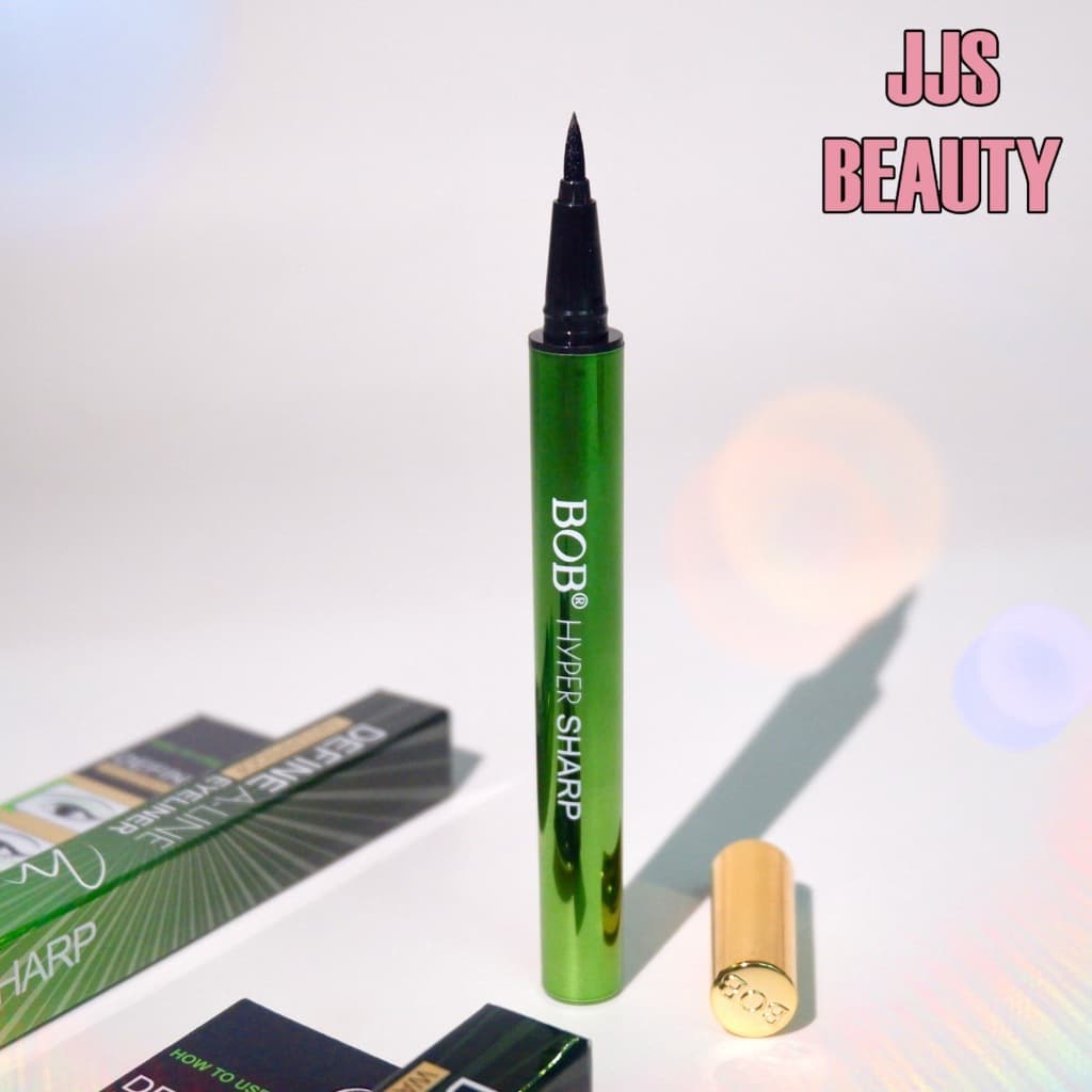 BOB Hyper Sharp Waterproof Liquid Eyeliner ลิควิดอายไลเนอร์ สีเข้ม เส้นคมชัด ดวงตาโฉบเฉี่ยวตลอดวัน รูปที่ 1