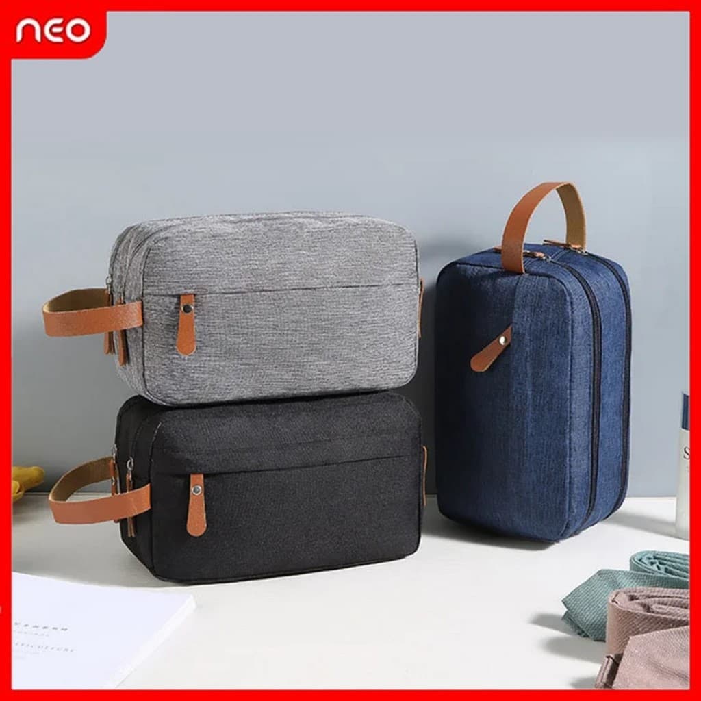 NEO กระเป๋าจัดเก็บของใช้ส่วนตัว เครื่องสำอาง อุปกรณ์แต่งหน้า กระเป๋าอุปกรณ์อาบน้ำ Cosmetic Bag รูปที่ 1