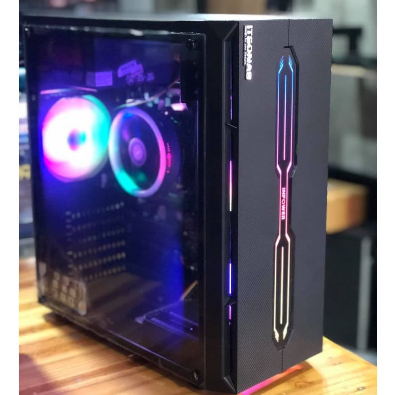 คอมพิวเตอร์ราคาถูก คอมพิวเตอร์เล่นเกมส์หรือทำงาน CORE I3 2100-3220 / RAM4GB / GT730 2GB / HDD500G หรือ… รูปที่ 1