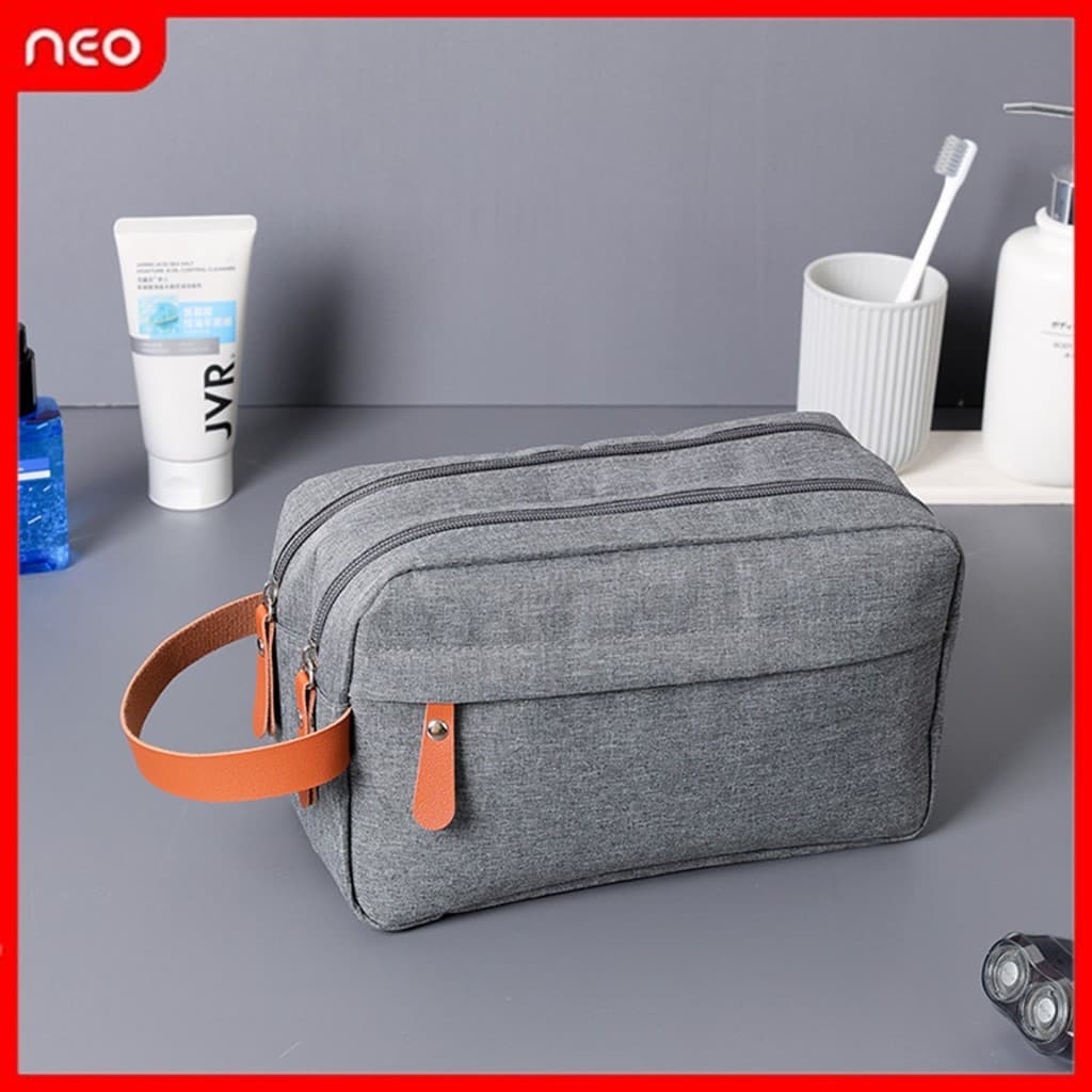 NEO กระเป๋าเครื่องสำอาง อุปกรณ์แต่งหน้า ของใช้ส่วนตัว กระเป๋าจัดระเบียบอุปกรณ์อาบน้ำ Cosmetic Bag รูปที่ 1