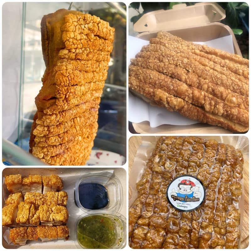 หมูกรอบ พร้อมทาน by หมูกรอบก๊อกก๊อก หมูกรอบแพคสูญญากาศ *พร้อมส่ง1-2วัน*