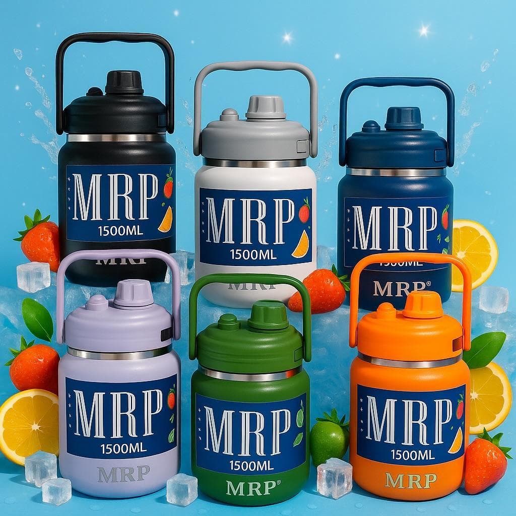 1.5L 1500ml กระติกน้ำยักต์ สแตนเลส SUS 304 เก็บอุณหภูมิ ได้ทั้งร้อน และเย็น สามารถใช้งานได้ 2…