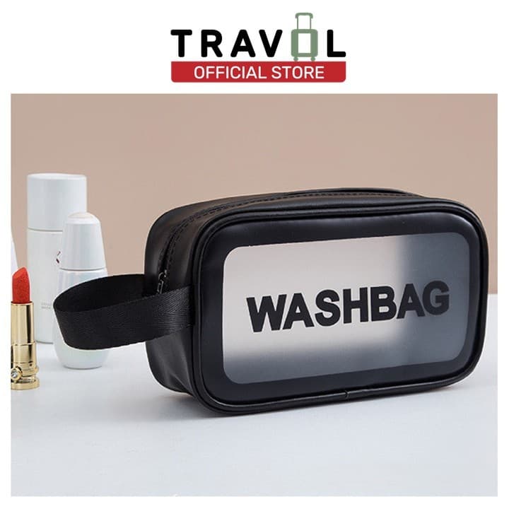 TRAVOL ผู้ติดตามใหม่ลด10% D19 กระเป๋าเครื่องสำอางค์ กระเป๋าพกพา กระเป๋าใส่อุปกรณ์อาบน้ำ ของใช้ส่วนตัว กันน้ํา… รูปที่ 1
