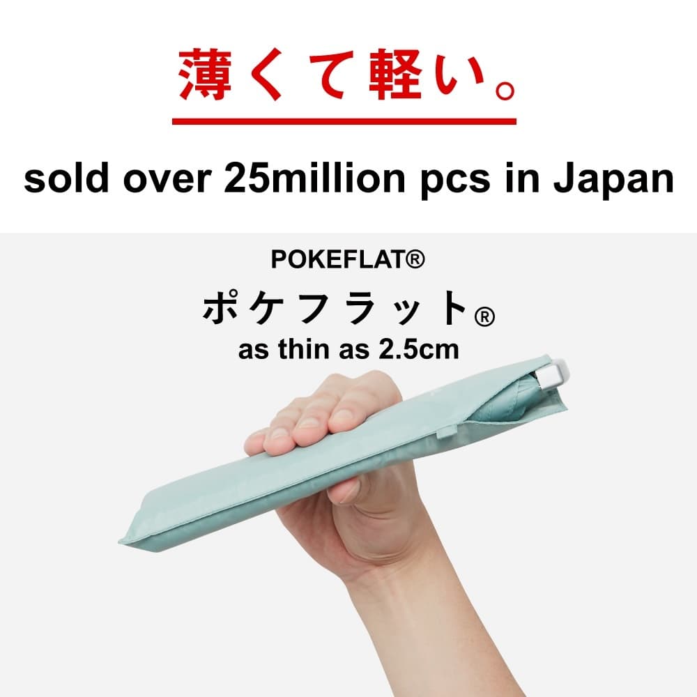 POKEFLAT 2.0 environmentally friendly foldable umbrella from Japan รูปที่ 1