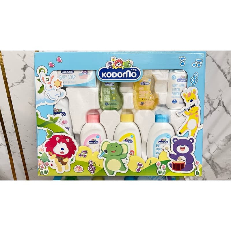 Kodomo ชุดของขวัญ โคโดโม (ชุดใหญ่) 1 ชุด ชุดของขวัญโคโดโม ประกอบด้วยผลิตภัณฑ์โคโดโม… รูปที่ 1